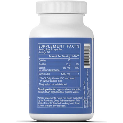 Natural Butyrate Capsules for Gut Health & Digestive Support