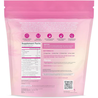 Natural Collagen Powder Supplement with Probiotics
