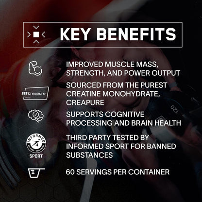Pure Muscle Building Creatine Powder Supplement