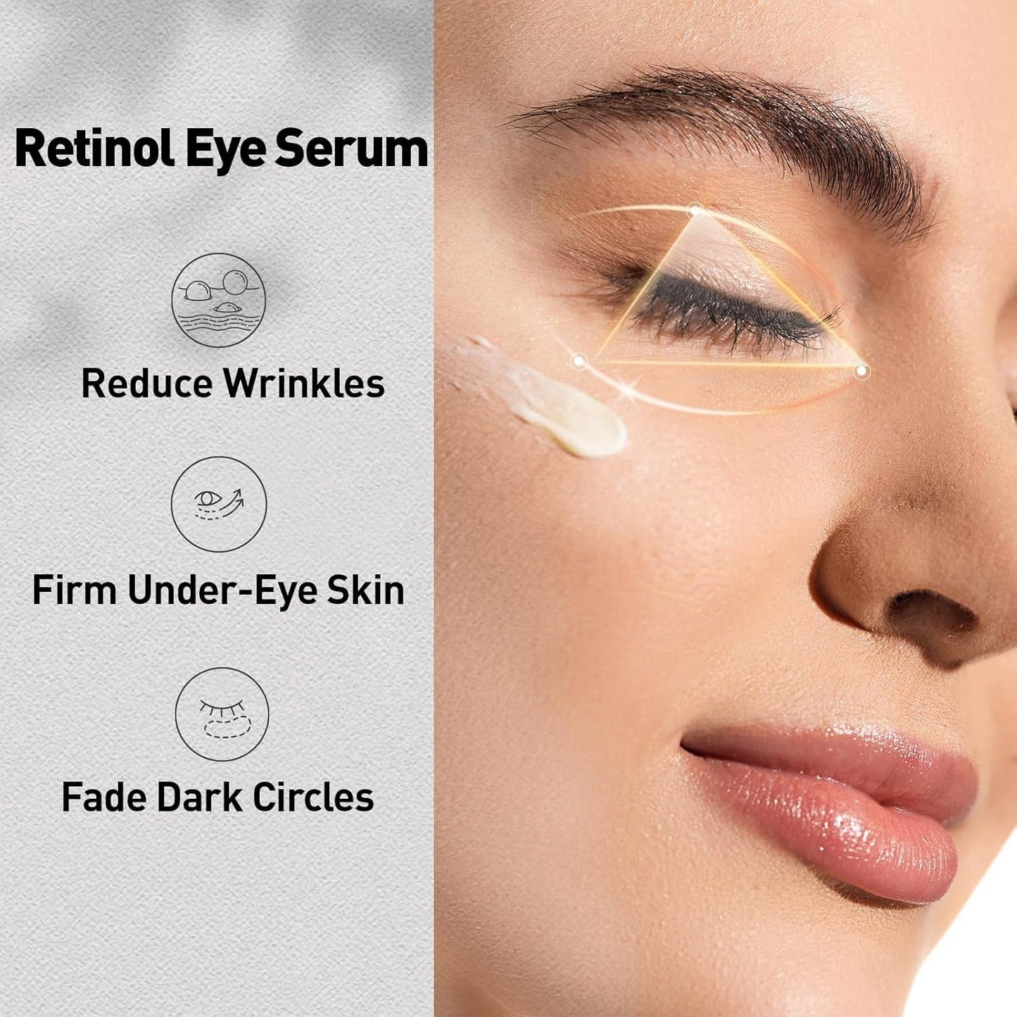 Anti Aging Eye Serum 20ml - Reduces Wrinkles & Dark Circles