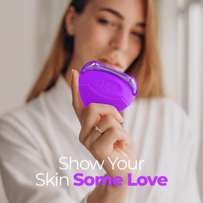 Portable Rechargeable Facial Cleansing Brush Set