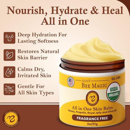 Natural Honey Skin Repair Cream