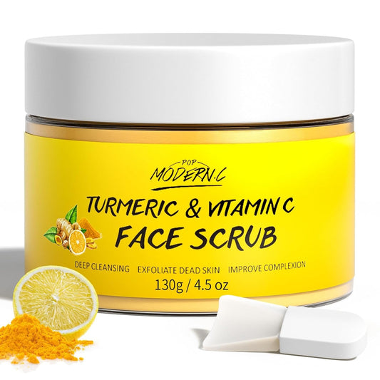 Natural Turmeric Face Exfoliator Scrub - Mycosmeticslondon