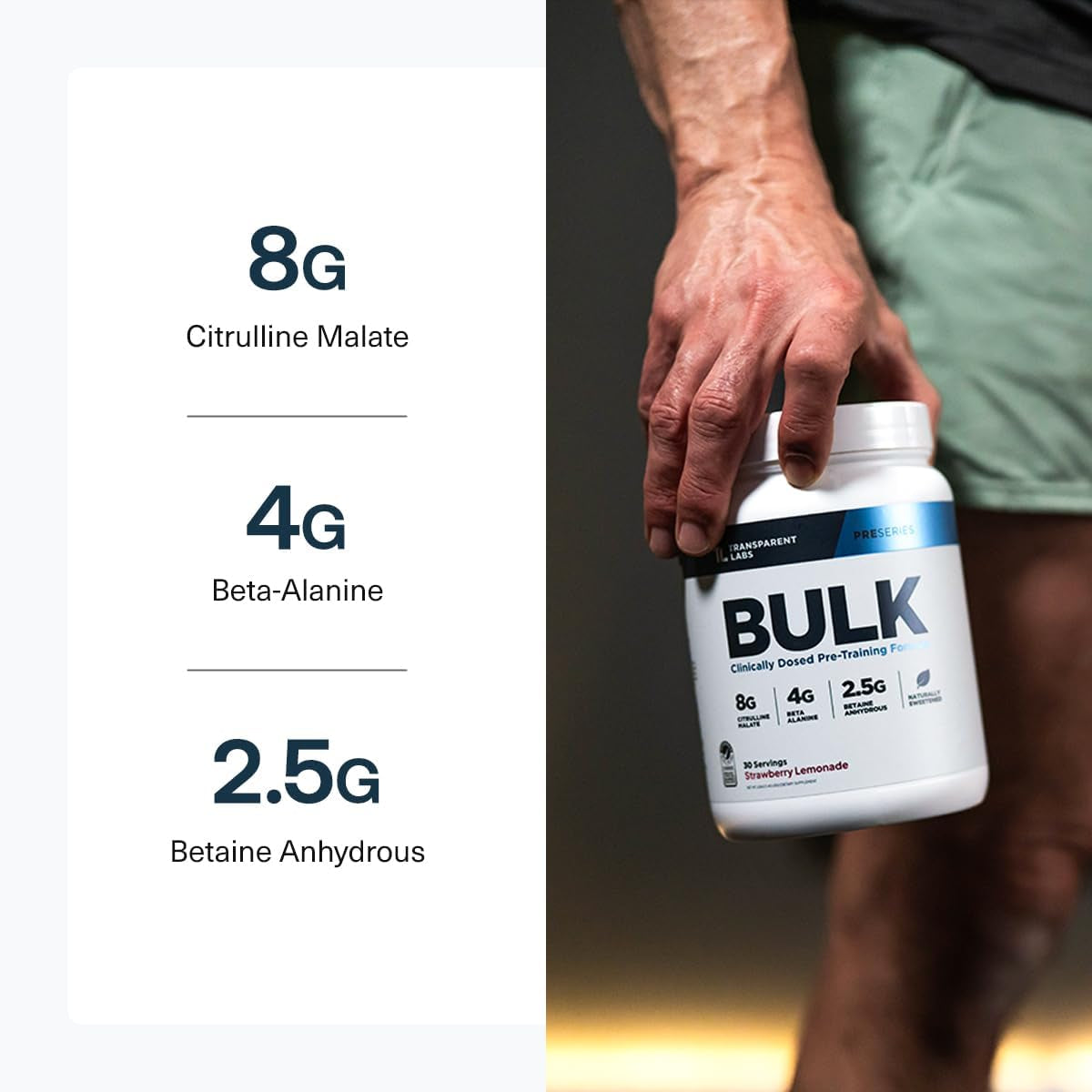 Powerful Pre Workout Supplement for Muscle Gain
