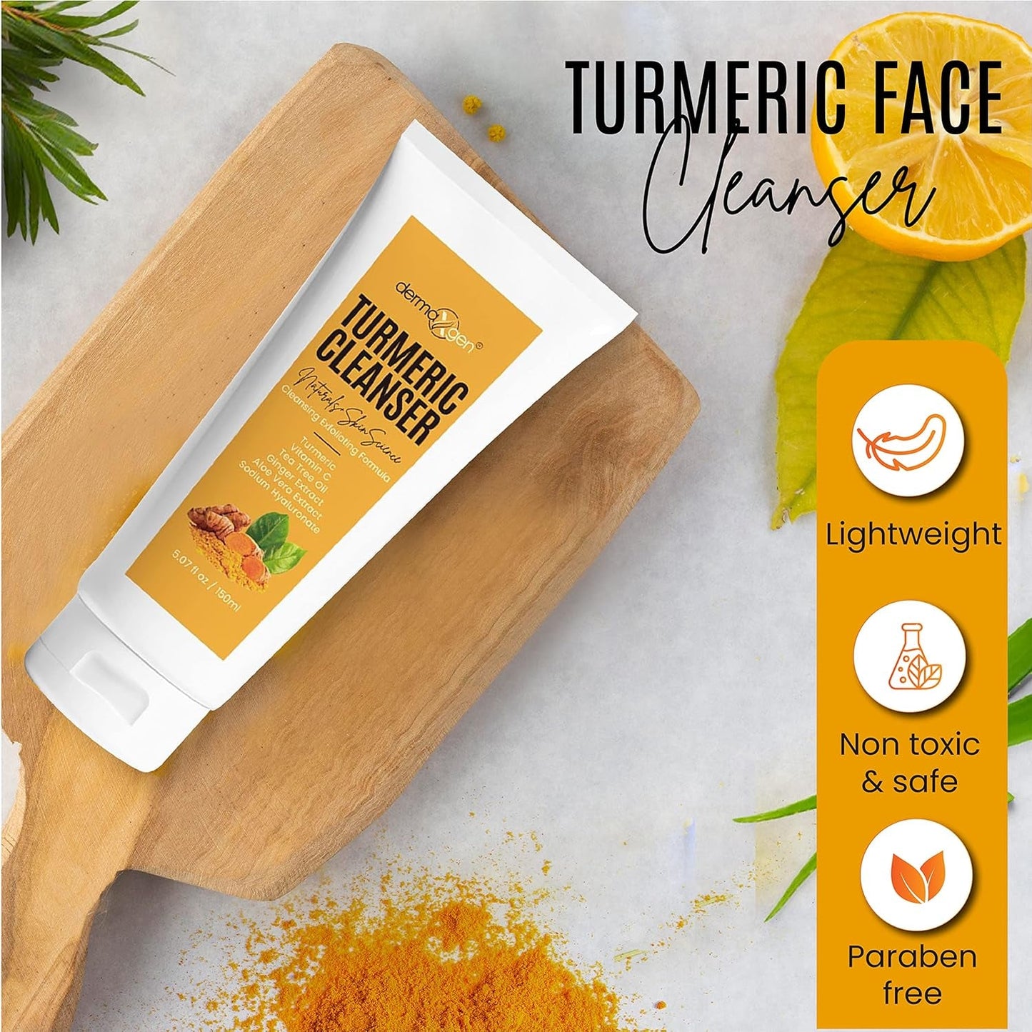 Natural Turmeric Face Cleanser - 150ml