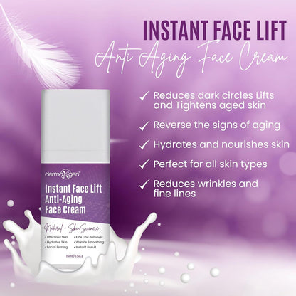 Anti Aging Face Cream Instant Wrinkle Reducer 15ml