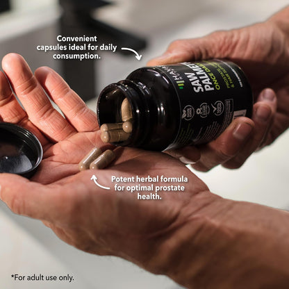Saw Palmetto Supplement for Prostate and Hair Health