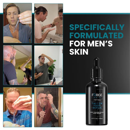 Natural Anti Aging Face Serum for Men 50ml