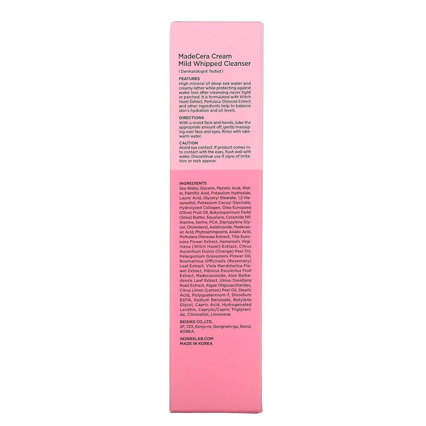 Gentle Daily Face Cleanser Moisturizing Cream Wash