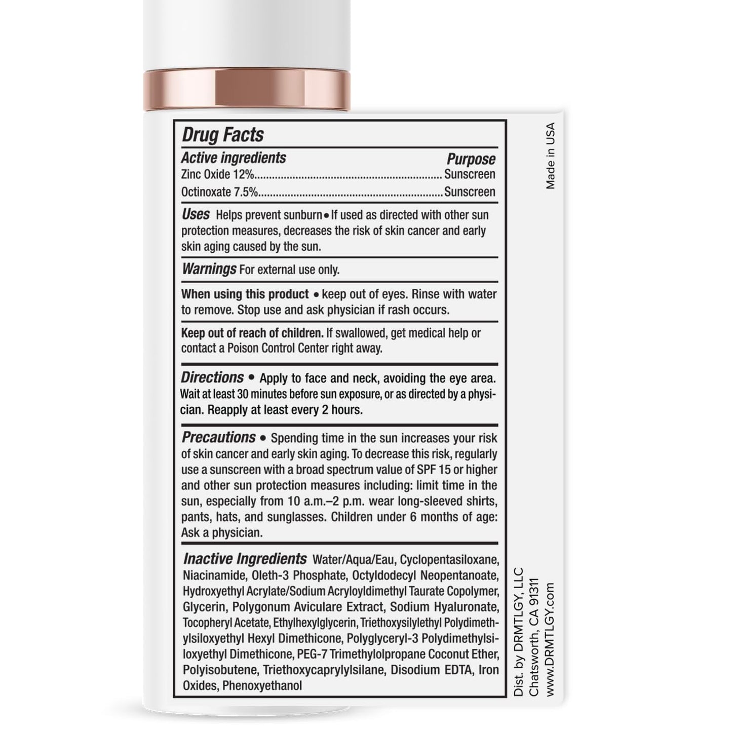 Daily Tinted Moisturizer SPF 45 Sunscreen Cream