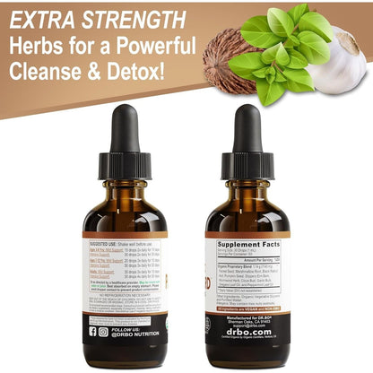 Natural Herbal Gut Cleanse Liquid Drops 60ml