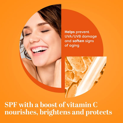Natural SPF 30 Sunscreen with Vitamin C & Collagen