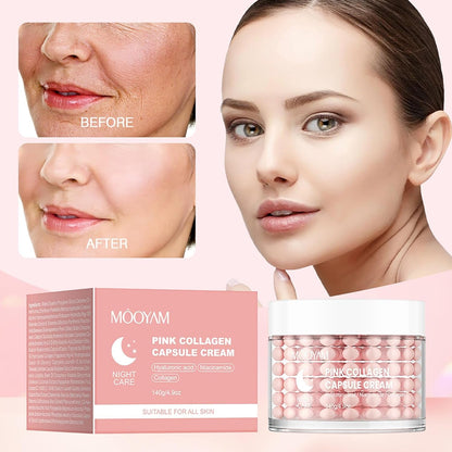 Moisturizing Pink Anti Aging Face Cream 140g