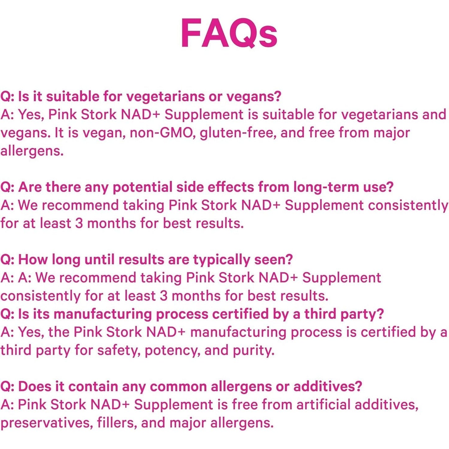 Natural Energy Supplement for Women 500mg NAD+ Capsules