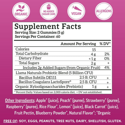 Probiotic Gummies for Gut Health and Immune Boost