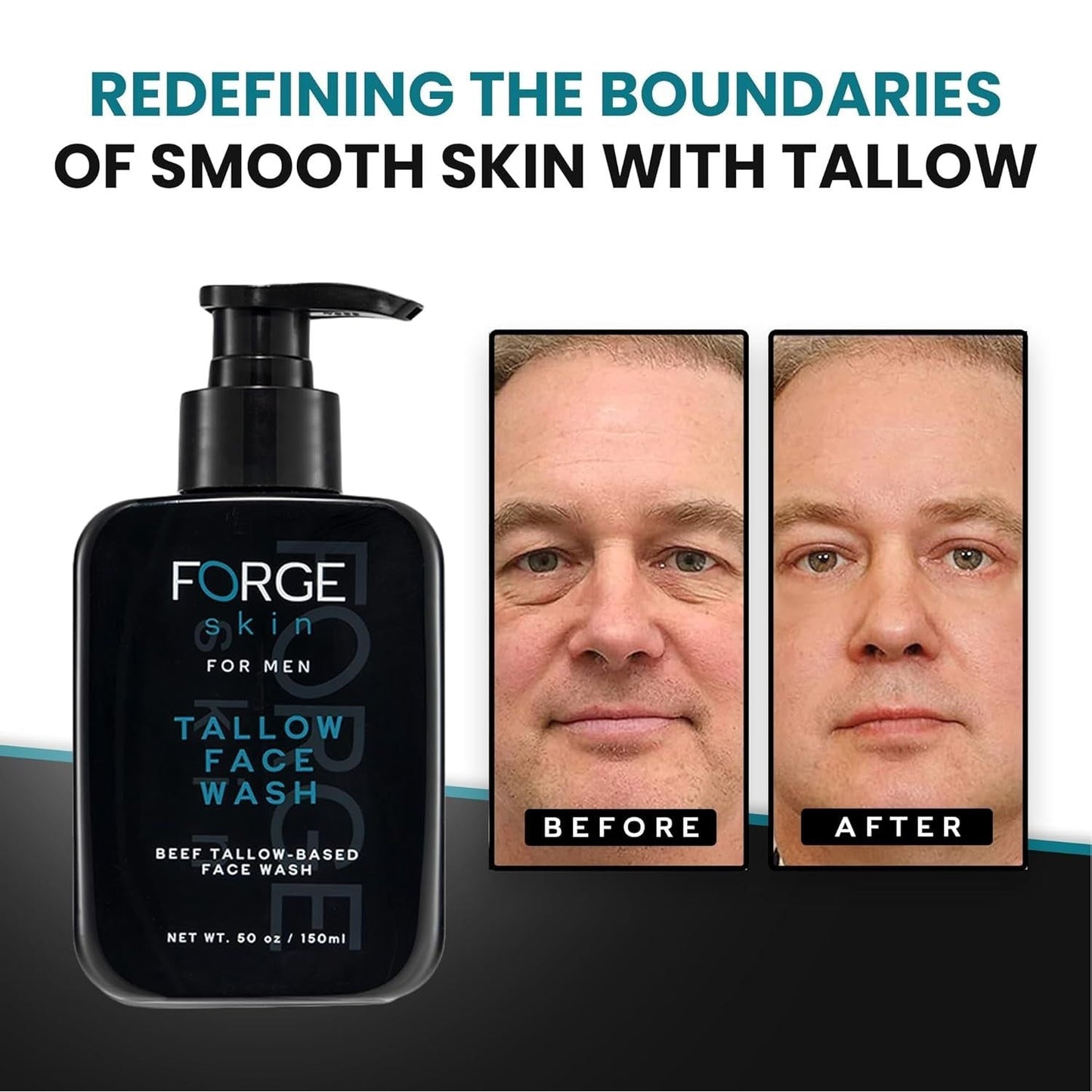 Natural Moisturizing Face Cleanser for Men 150ml