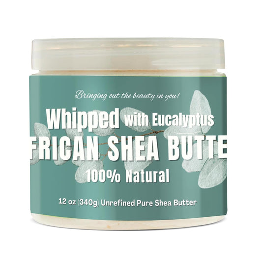 Moisturizing Eucalyptus Shea Body Butter 340g - Mycosmeticslondon