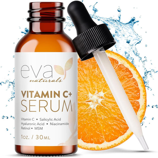 Natural Vitamin C Facial Serum - 30ml, Anti Aging Skin Care - Mycosmeticslondon