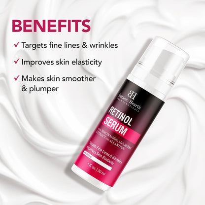 Natural Anti Aging Face Serum with Retinol 30ml
