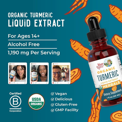 Natural Turmeric Extract Supplement for Immune Support