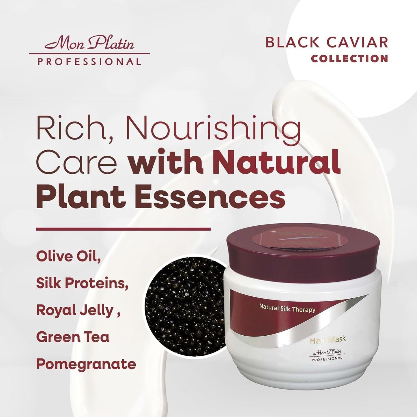 Nourishing Black Caviar Hair Treatment Mask 500ml