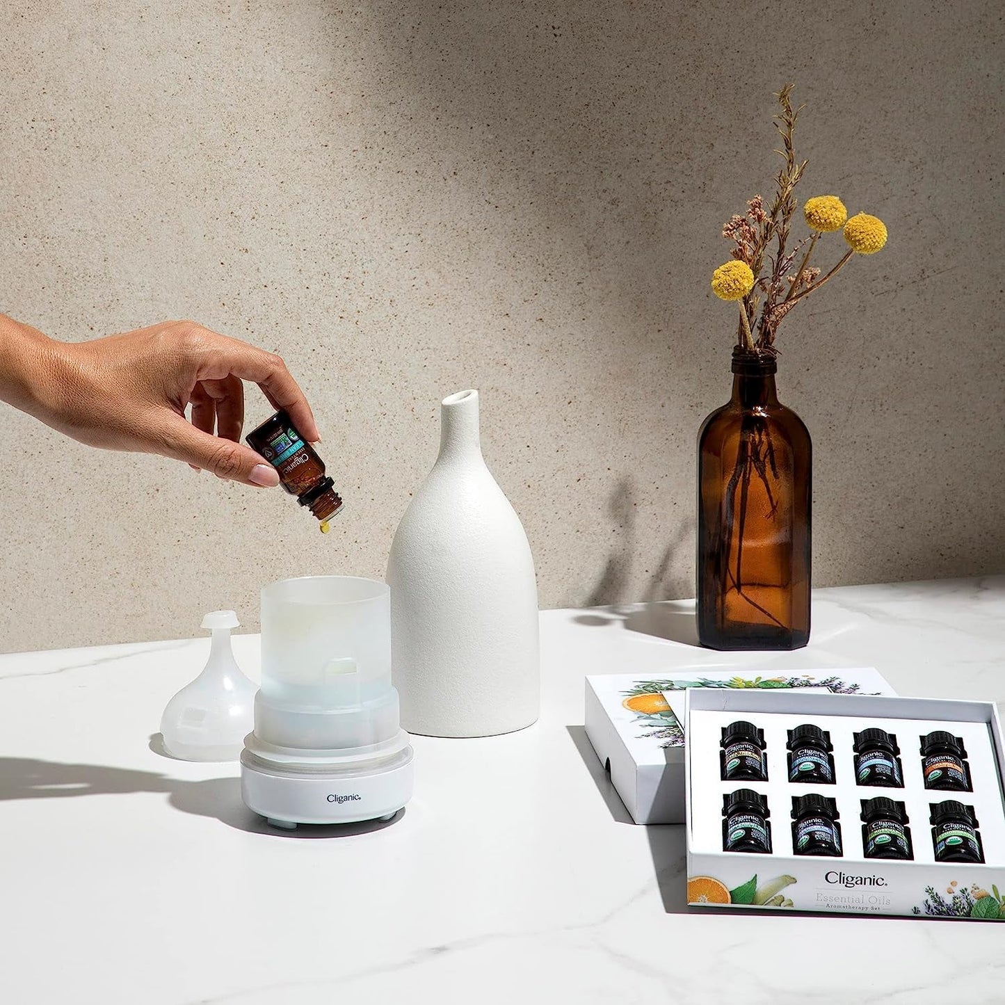 Natural Essential Oil Kit - 12 Pure Aromatherapy Oils