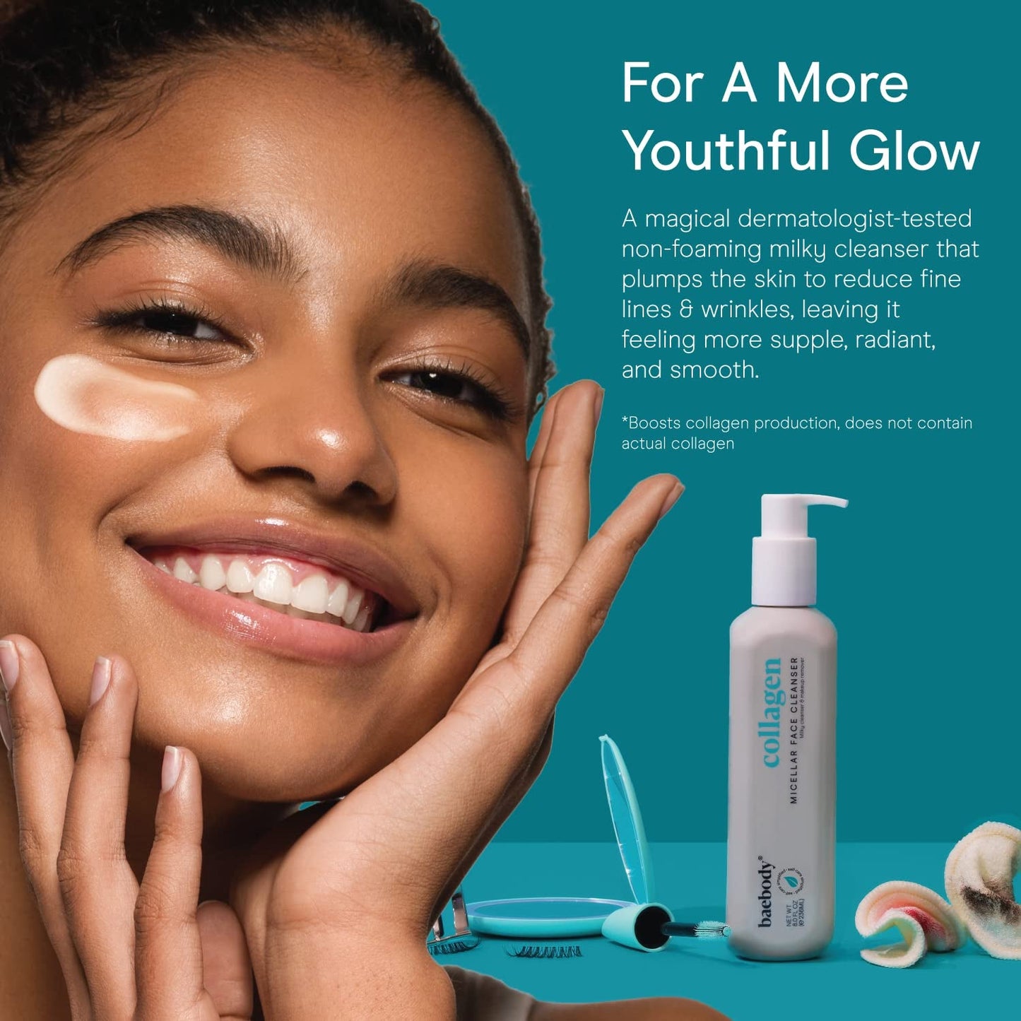 Gentle Collagen Facial Cleanser & Makeup Remover