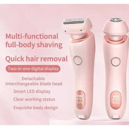 Easy Use 2-in-1 Epilator and Shaver