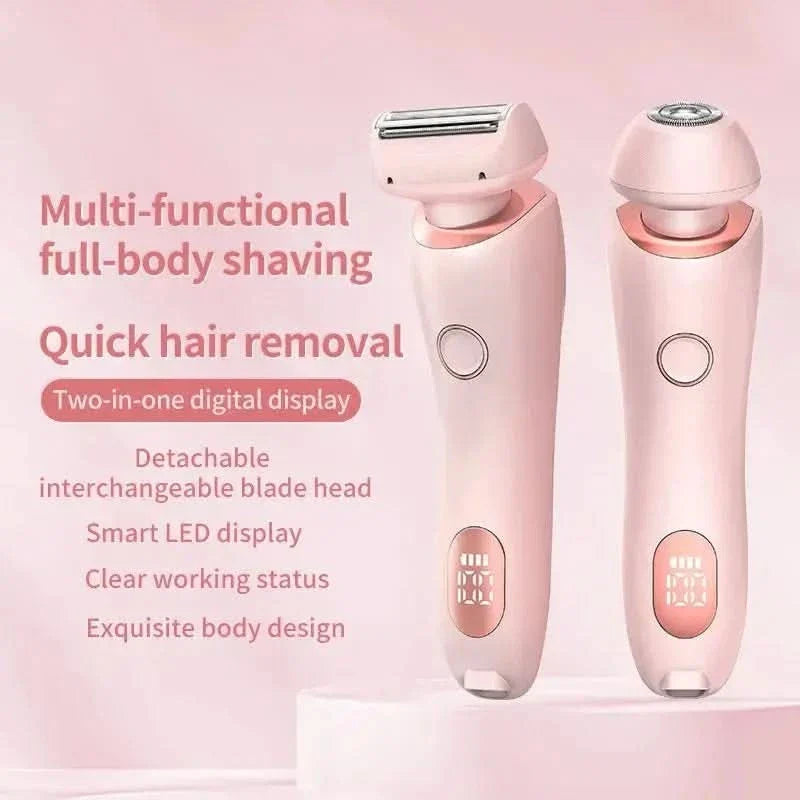 Rechargeable Hair Remover Epilator & Trimmer Kit