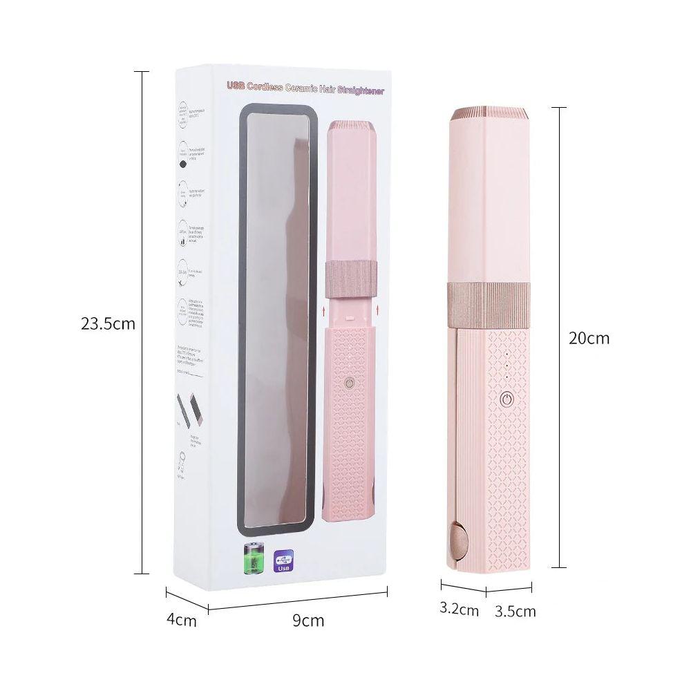 Professional 2-in-1 Hair Straightener and Curler