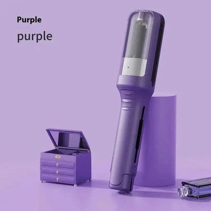Portable 2-in-1 Hair Curler & Trimmer Set