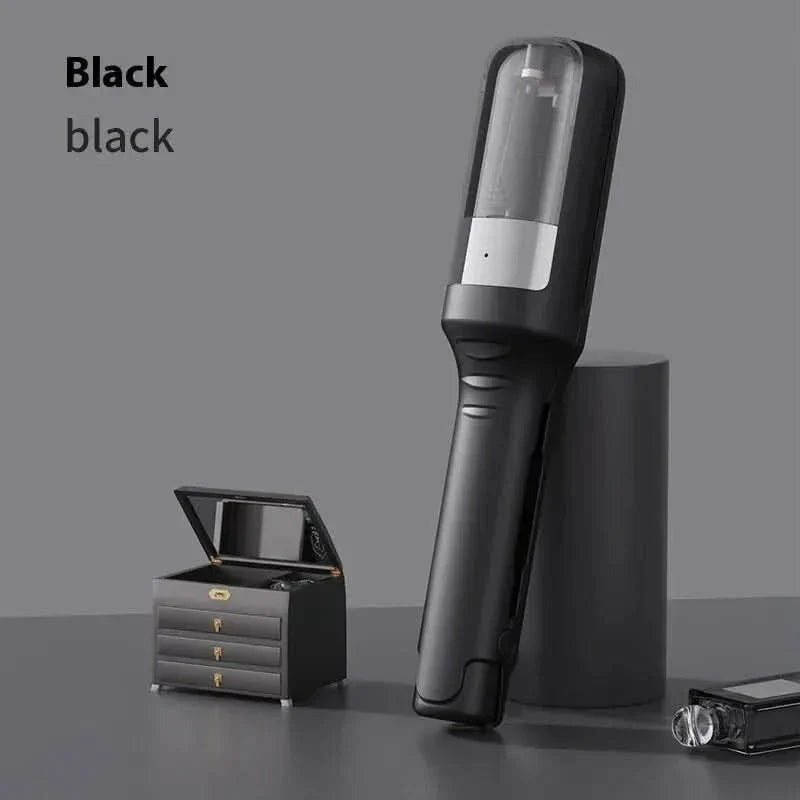 Portable 2-in-1 Hair Curler & Trimmer Set