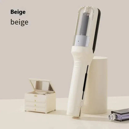 Portable 2-in-1 Hair Curler & Trimmer Set