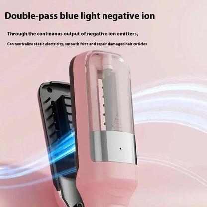 Portable 2-in-1 Hair Curler & Trimmer Set