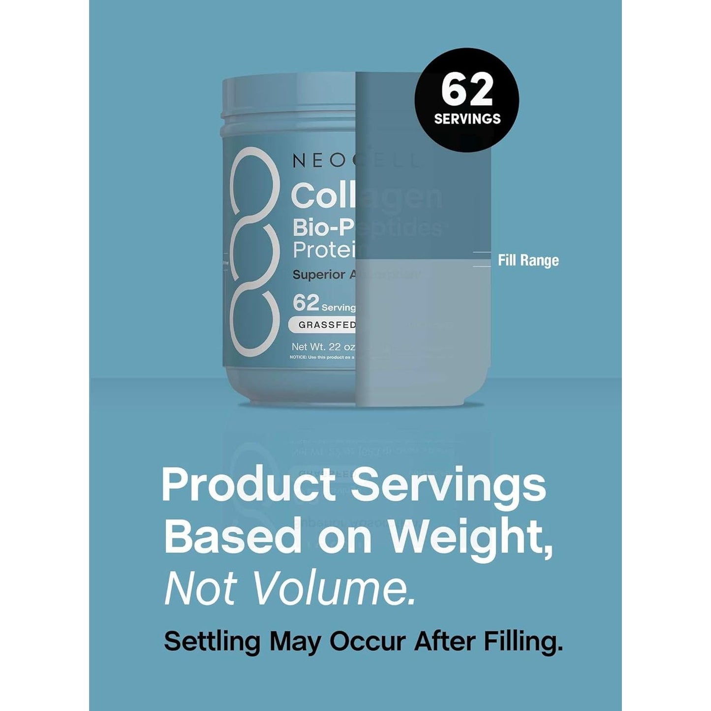 Natural Collagen Peptide Protein Powder for Glowing Skin