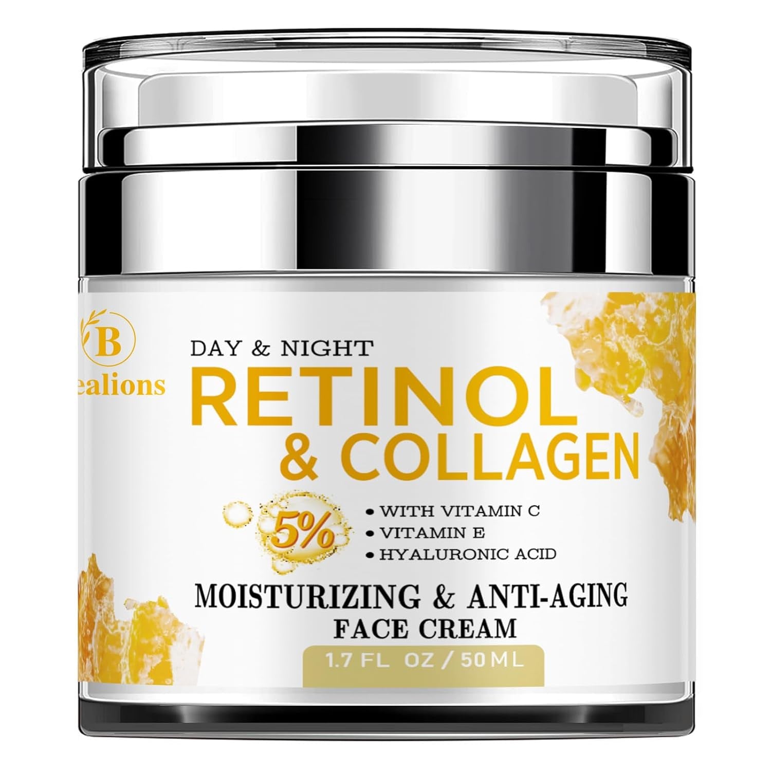 Nourishing Retinol Collagen Face Moisturizer - Anti Aging Cream - Mycosmeticslondon