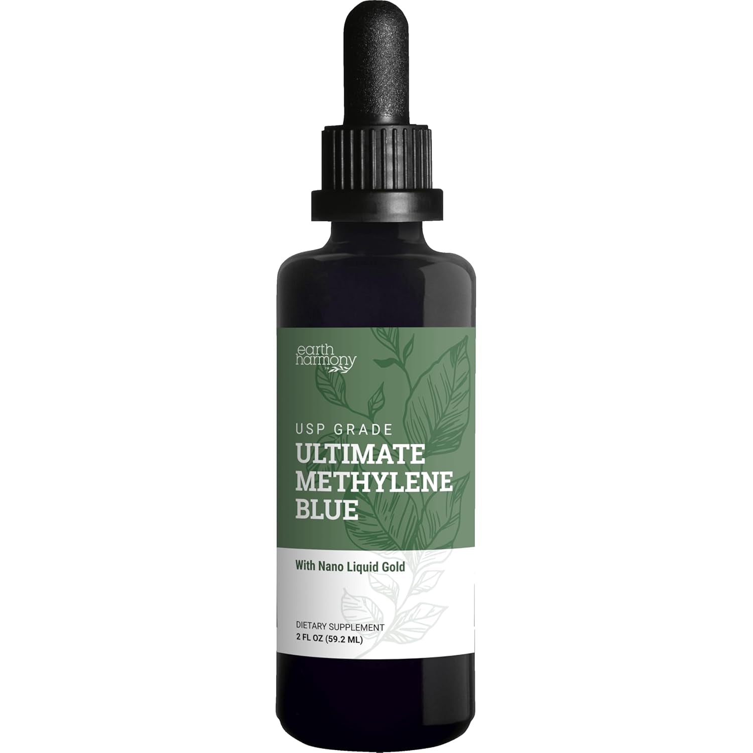 Pure Methylene Blue Liquid Supplement - 1% USP Grade Solution - Mycosmeticslondon