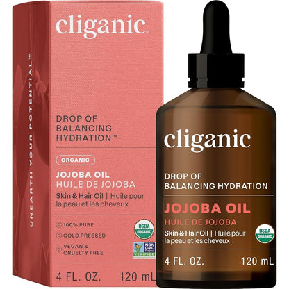 Natural Jojoba Oil - 100% Pure Face & Body Moisturiser - Mycosmeticslondon