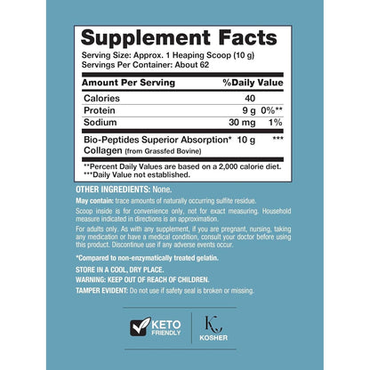 Natural Collagen Peptide Protein Powder for Glowing Skin