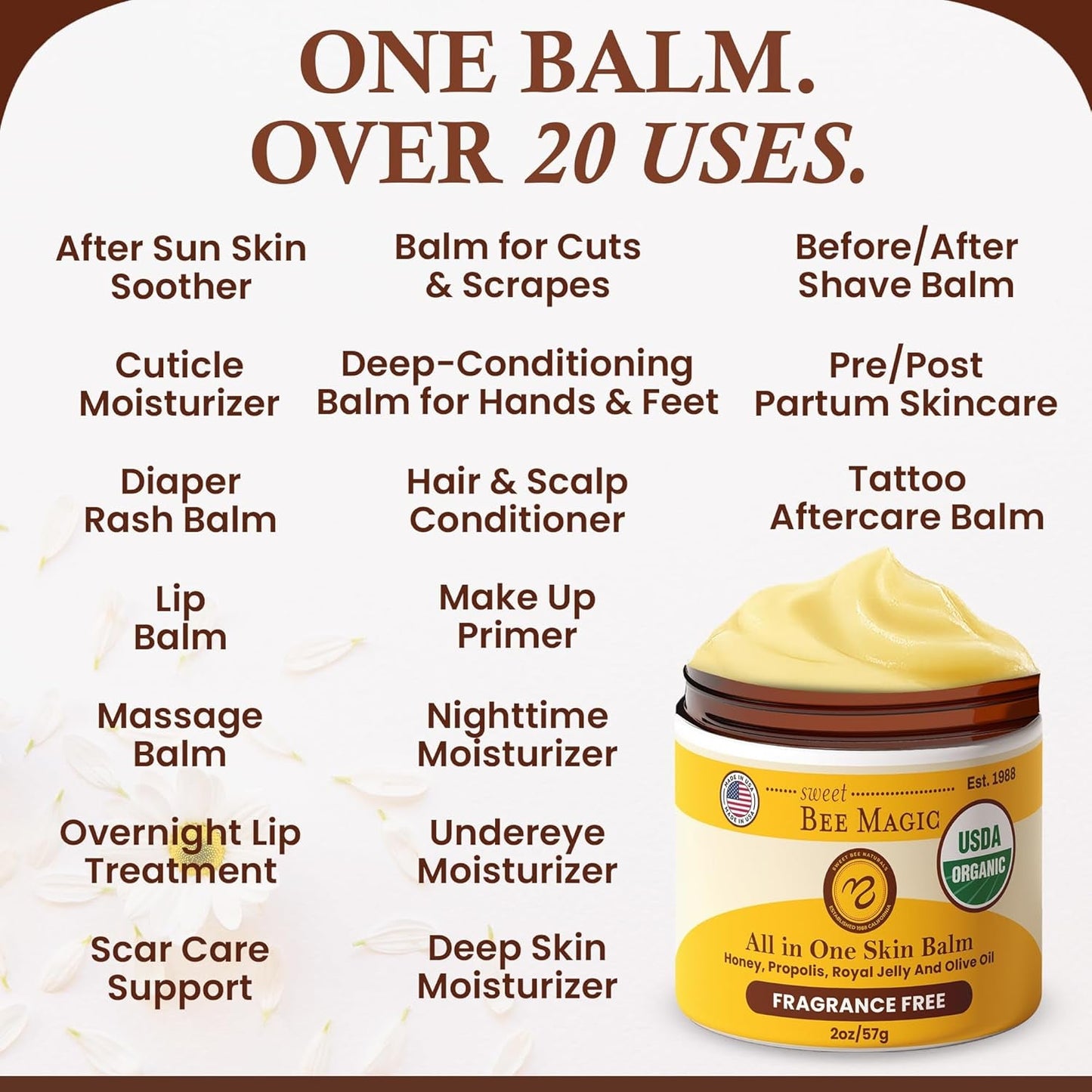 Natural Honey Skin Repair Cream