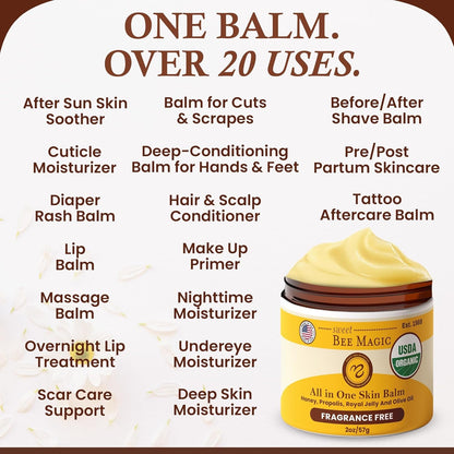 Natural Honey Skin Repair Cream