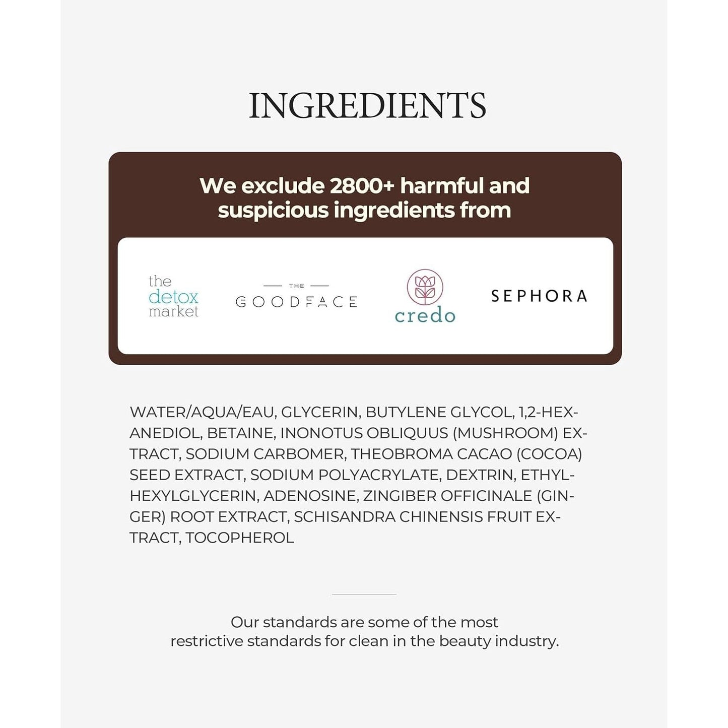 Natural Chaga Mushroom Face Serum - Intensive Moisture