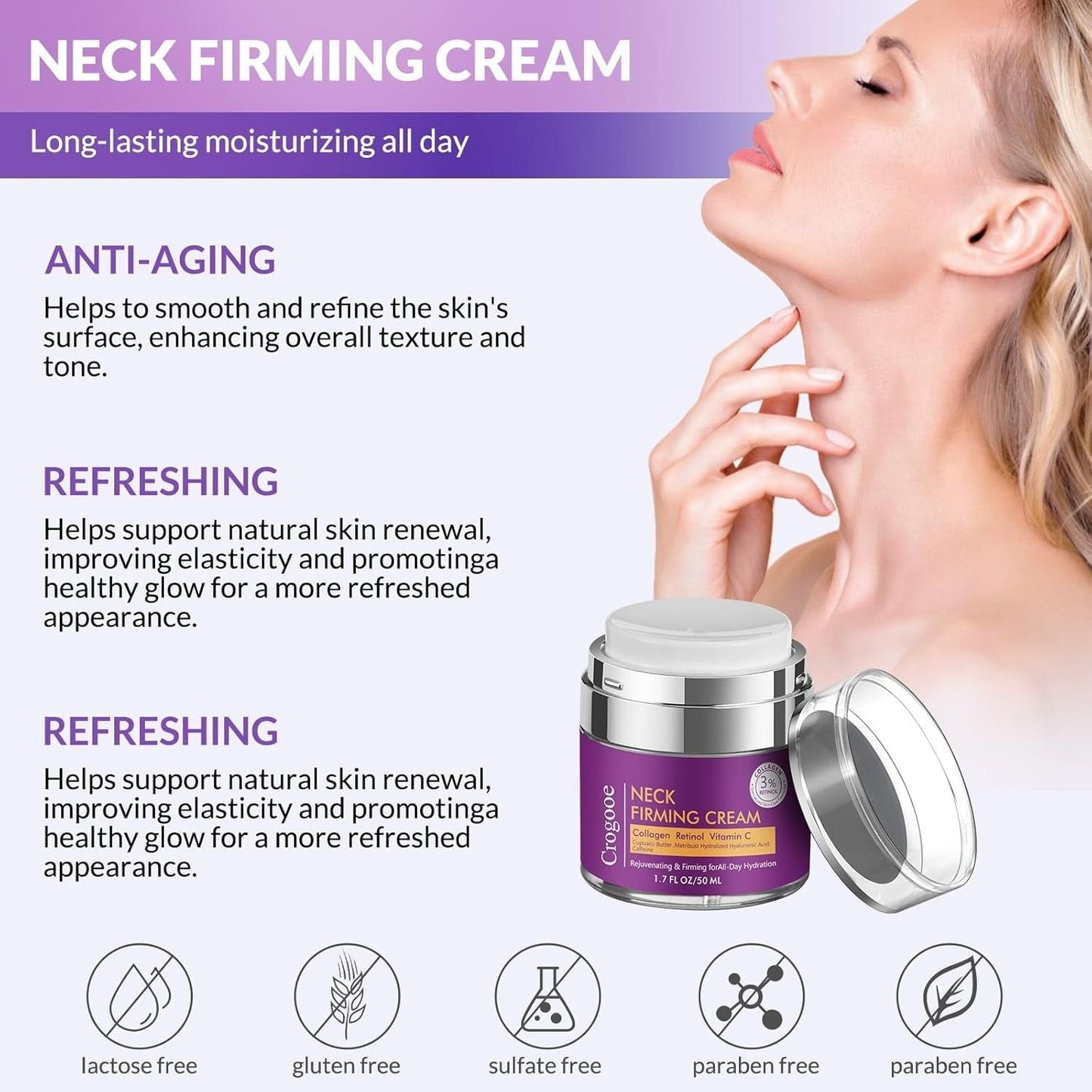 Anti Aging Face Cream 50ml - Retinol Collagen Moisturizer