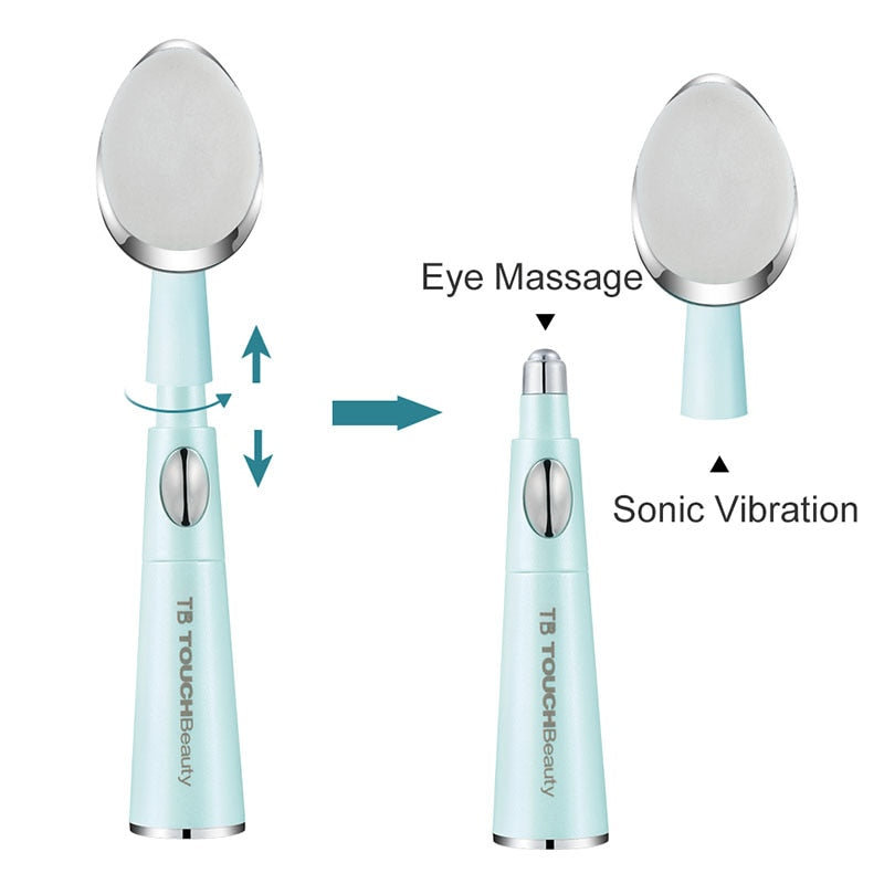 Rechargeable Sonic Face Cleaner & Eye Massager