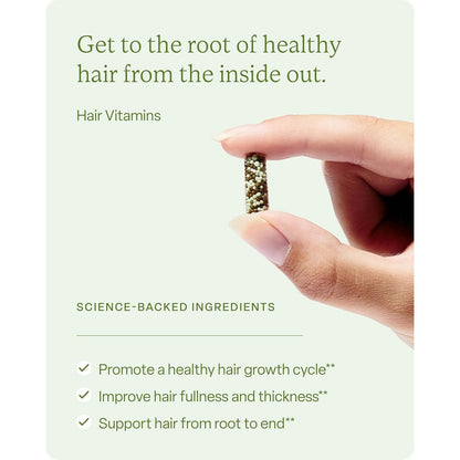 Nourishing Hair Supplements - 120 Tablets, 30 Day Supply