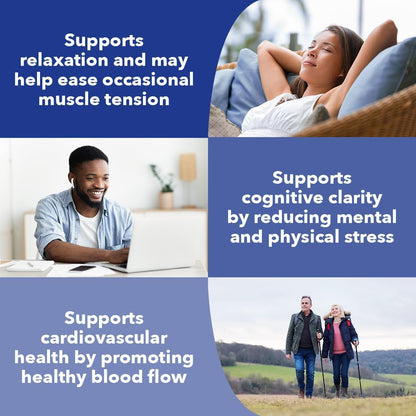 Natural Calm Anxiety Relief Vitamins - 60 Capsules
