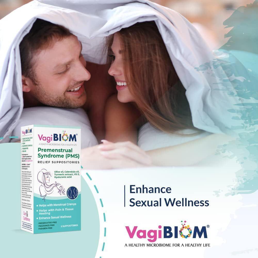 Natural PMS Relief Suppositories for Menstrual Cramps
