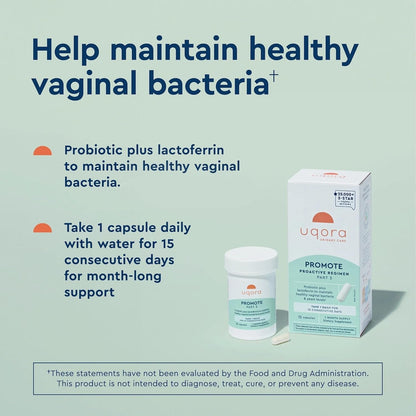 Natural Vaginal Probiotics with Lactobacillus Support