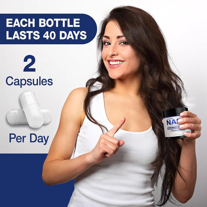 Premium Anti Aging NAD+ Supplement Capsules