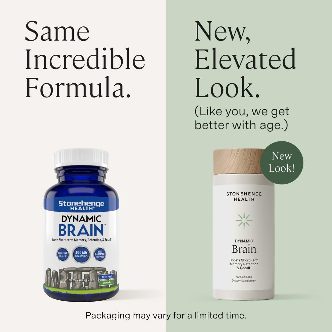 Brain Health Supplement 60 Capsules - Memory & Focus Booster
